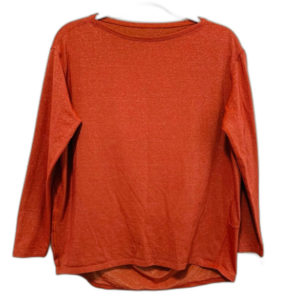 lululemon athletica Tops - Lululemon Back In Action Long Sleeve Spark Cayenne size medium??